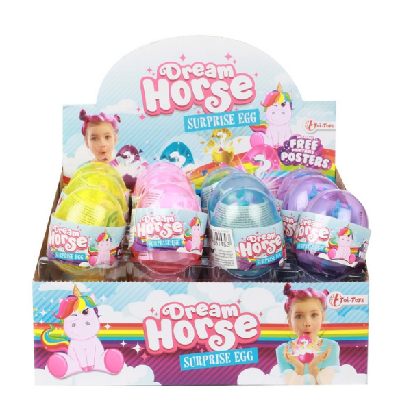 Ou cu unicorn și autocolante strălucitoare – Dream Horse (as.) Ou cu unicorn și autocolante strălucitoare – Dream Horse (as.)