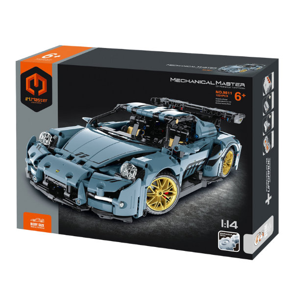 Set de construcție iM Master Mechanical Master „Automobil sportiv”, 1221 piese Set de construcție iM Master Mechanical Master „Automobil sportiv”, 1221 piese