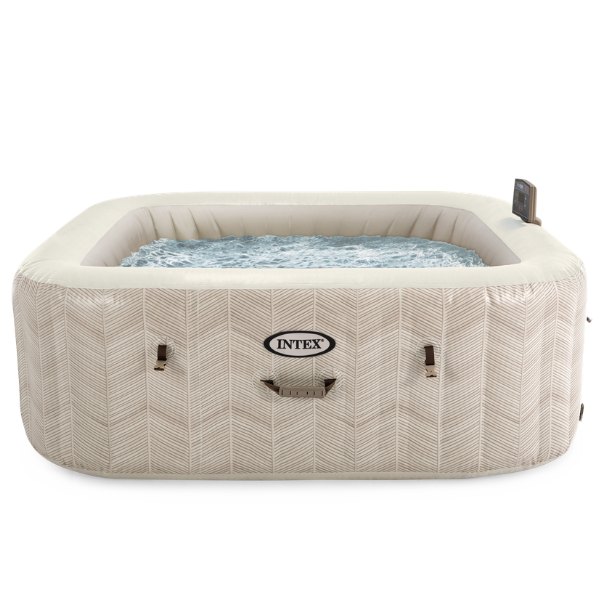 INTEX Jacuzzi SPA gonflabil “Chevron Deluxe Square Bubble” 173×71,795L, 4 persoane INTEX Jacuzzi SPA gonflabil “Chevron Deluxe Square Bubble” 173×71,795L, 4 persoane