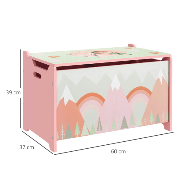 Băncuță cu spațiu de depozitare „Pink Forest”, U-Grow Băncuță cu spațiu de depozitare „Pink Forest”, U-Grow