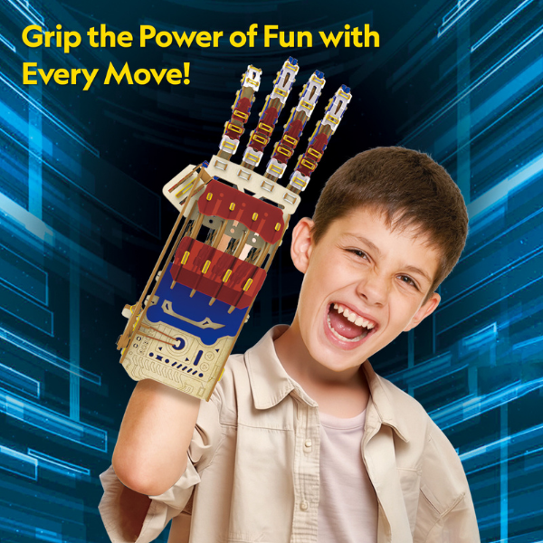 STEM Series 3D puzzle „Mână robotică” – studiem mecanica și robotica STEM Series 3D puzzle „Mână robotică” – studiem mecanica și robotica