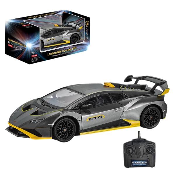 Lamborghini Huracan STO 1:18 cu telecomandă Lamborghini Huracan STO 1:18 cu telecomandă