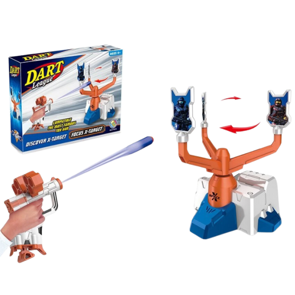 Set de joc: Țintire cu țintă rotativă Set de joc: Țintire cu țintă rotativă