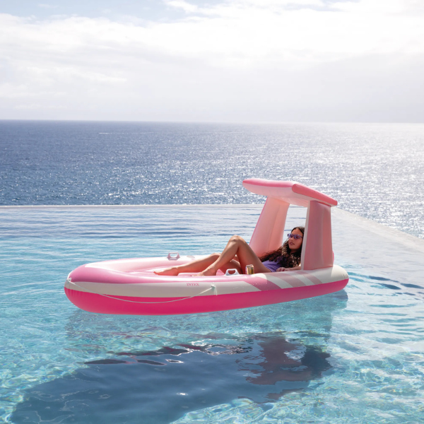 INTEX Надувной плот «Pink Paradise Boat Float», 257 x 135 см, до 100 кг, 8+ INTEX Надувной плот «Pink Paradise Boat Float», 257 x 135 см, до 100 кг, 8+