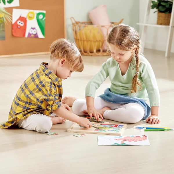 Puzzle 2 în 1 „Dinozauri” Puzzle 2 în 1 „Dinozauri”