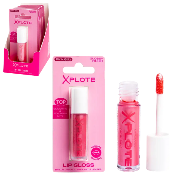 Блеск для губ XPLOTE «Pink Glitz»