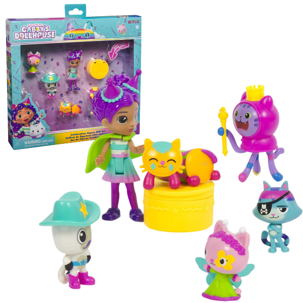 Набор мини-фигурок: Праздничная коллекция, серия «Gabby’s Dollhouse» Набор мини-фигурок: Праздничная коллекция, серия «Gabby’s Dollhouse»