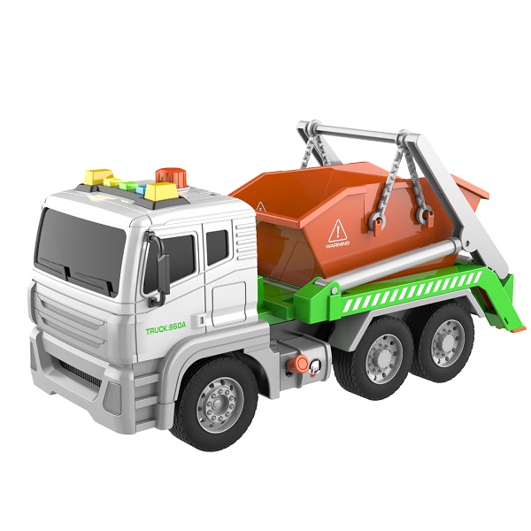 1:12 Camion de gunoi cu fricțiune (lumini /sunete) 1:12 Camion de gunoi cu fricțiune (lumini /sunete)