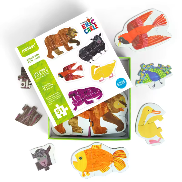 Primul Meu Puzzle ”Lumea lui Eric Carle”, 51 elem. Primul Meu Puzzle ”Lumea lui Eric Carle”, 51 elem.