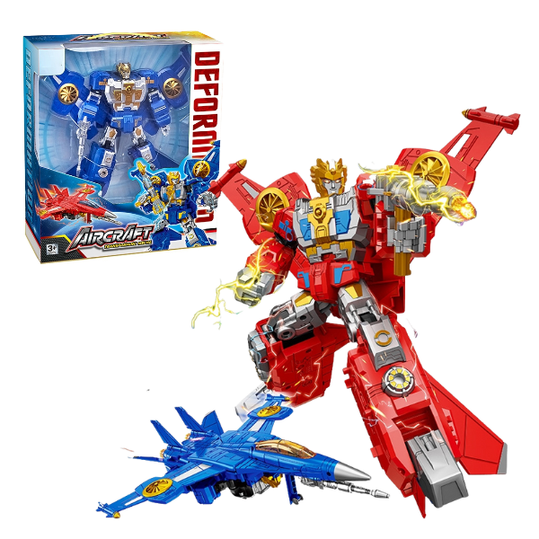 Robot transformer 2 în 1 „Avion”, în as.