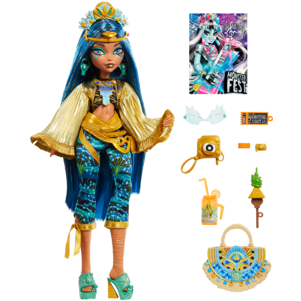 Set de joc Monster High „Cleo De Nile și Monster Fest”, cu accesorii Set de joc Monster High „Cleo De Nile și Monster Fest”, cu accesorii