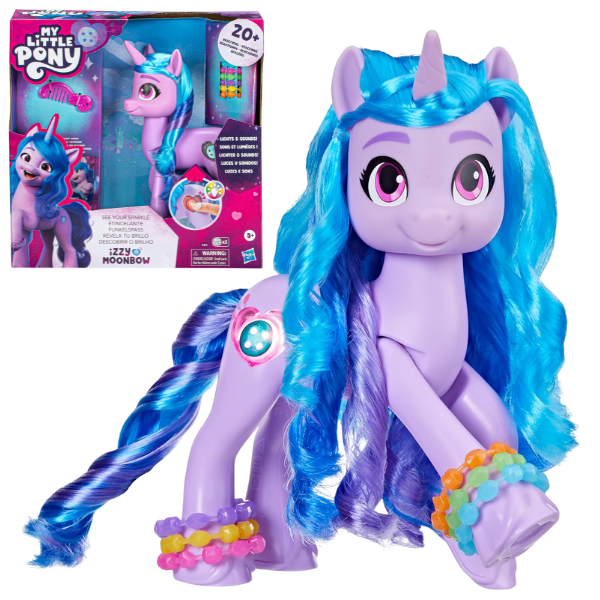 Jucărie interactivă My Little Pony „Izzy Moonbow – Descoperă-ți strălucirea”