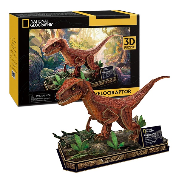 3D puzzle “Velocisaurus”, 63 elemente 3D puzzle “Velocisaurus”, 63 elemente