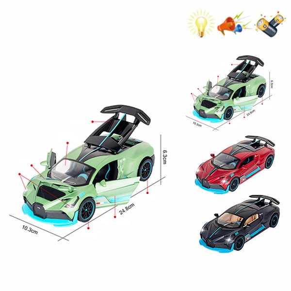 1:18 Автомобиль инерционный (свет, звук) 1:18 Автомобиль инерционный (свет, звук)