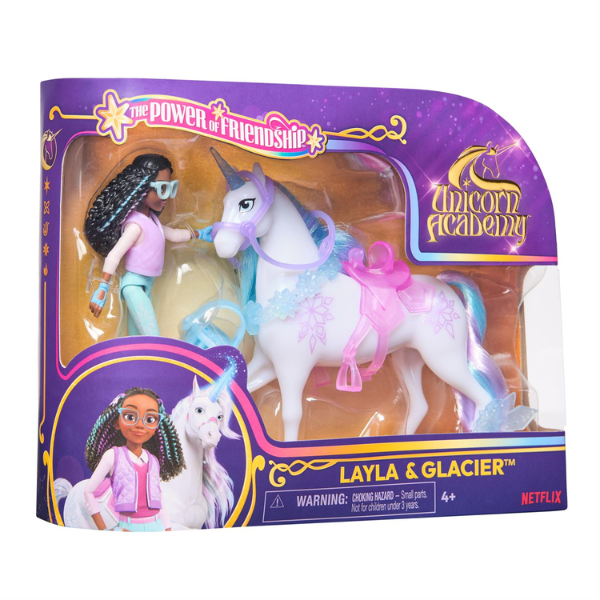 Set de joacă „Academia Unicornilor: Layla și Glacier” Set de joacă „Academia Unicornilor: Layla și Glacier”