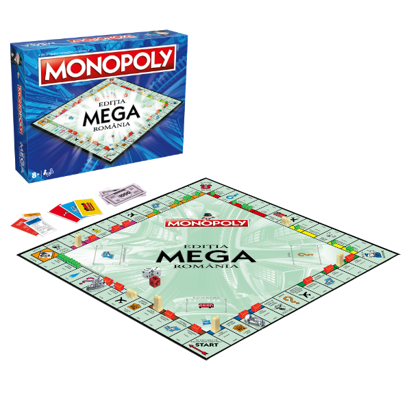 Настольная игра Monopoly Mega «Румыния» (рум.)