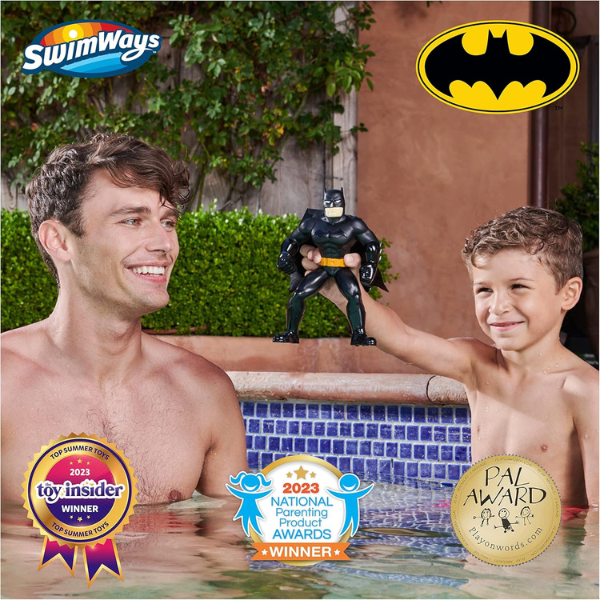 SwimWays DC Batman, Figurina plutitoare SwimWays DC Batman, Figurina plutitoare