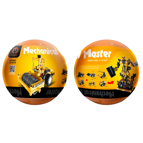 Set de construcție în ou iM Master Mechanical Master „Vehicule”, 6 modele, de la 114 pană la 122 elemente Set de construcție în ou iM Master Mechanical Master „Vehicule”, 6 modele, de la 114 pană la 122 elemente