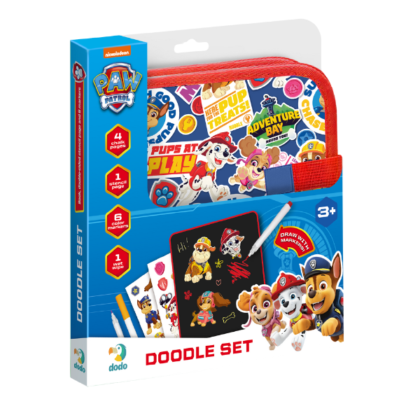 Set de colorat pentru copii, seria Patrula Cățelușilor Set de colorat pentru copii, seria Patrula Cățelușilor