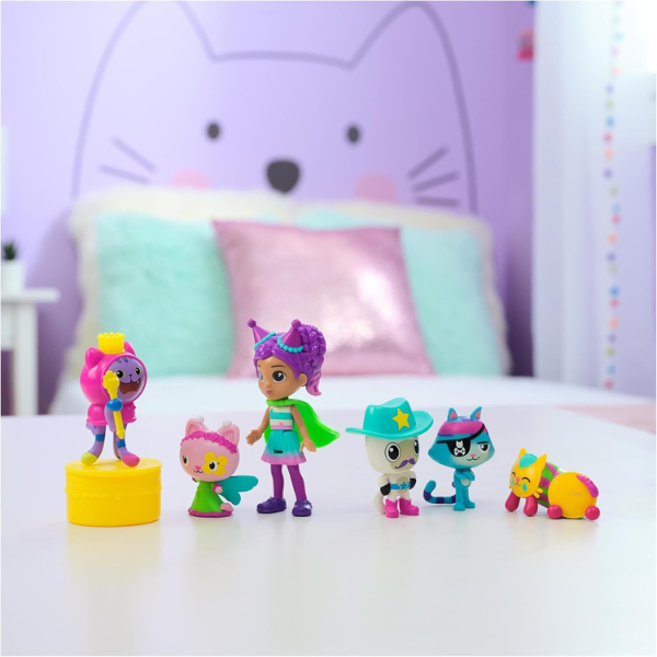 Набор мини-фигурок: Праздничная коллекция, серия «Gabby’s Dollhouse» Набор мини-фигурок: Праздничная коллекция, серия «Gabby’s Dollhouse»