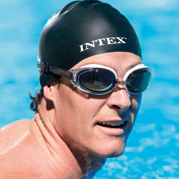 INTEX Шапка для плавания из силикона, 8+, 3 цвета INTEX Шапка для плавания из силикона, 8+, 3 цвета