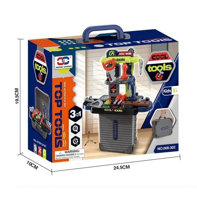 Set de joacă cu unelte 3 în 1 Set de joacă cu unelte 3 în 1