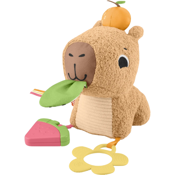 Плюшевая игрушка «Капибара» от Fisher-Price Плюшевая игрушка «Капибара» от Fisher-Price