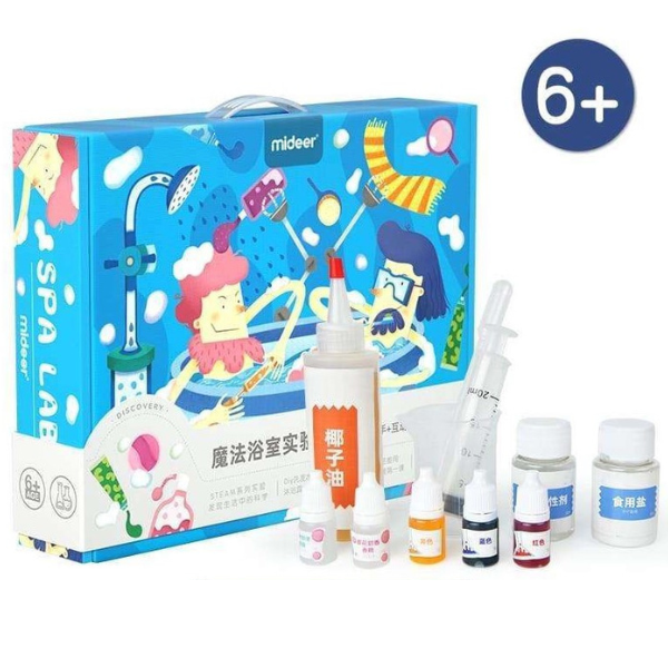 Set pentru experimente științifice „Laborator spa” Set pentru experimente științifice „Laborator spa”