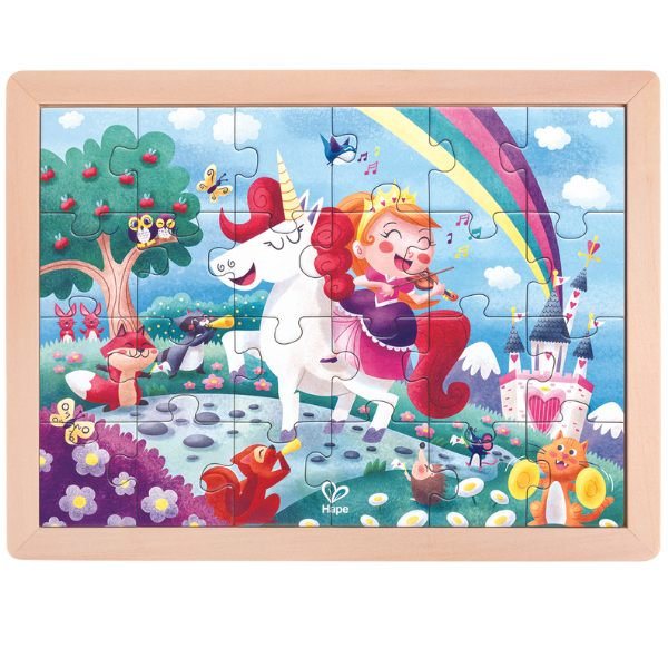Puzzle 2 în 1 „Unicorn și prieteni” Puzzle 2 în 1 „Unicorn și prieteni”