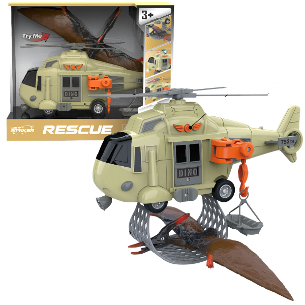 1:16 Elicopter cu dinozaur (lumini /sunete) 1:16 Elicopter cu dinozaur (lumini /sunete)