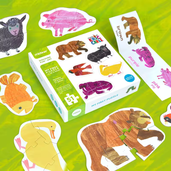 Primul Meu Puzzle ”Lumea lui Eric Carle”, 51 elem. Primul Meu Puzzle ”Lumea lui Eric Carle”, 51 elem.