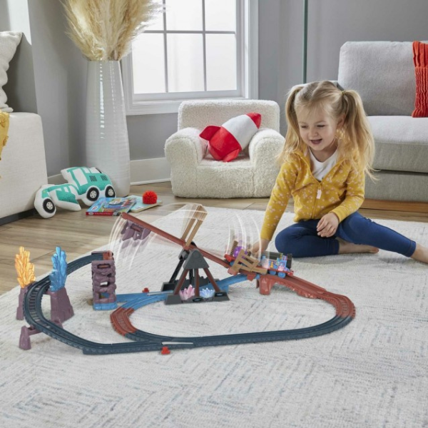 Set de tren „Aventuri în peșterile de cristal”, Thomas și prietenii Set de tren „Aventuri în peșterile de cristal”, Thomas și prietenii