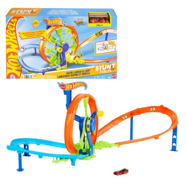Hot Wheels „Lansare Rapidă și Buclă” Hot Wheels „Lansare Rapidă și Buclă”