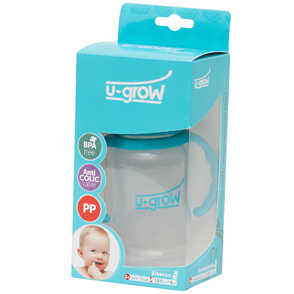 Sticluța, 180 ml, de la 6 luni Sticluța, 180 ml, de la 6 luni