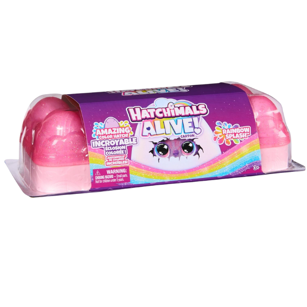 Радужный набор «Rainbow Splash» с мини-фигурками и аксессуарами, Hatchimals Alive Радужный набор «Rainbow Splash» с мини-фигурками и аксессуарами, Hatchimals Alive
