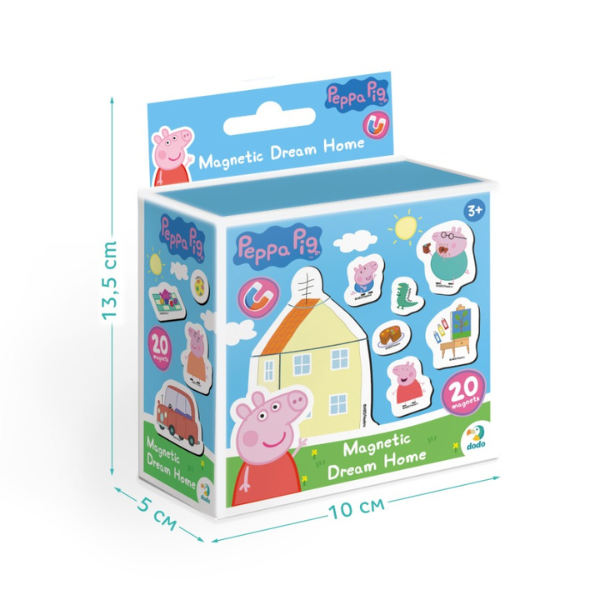 Joc magnetic „Casa de vis”, seria Peppa Pig, 20 elem. Joc magnetic „Casa de vis”, seria Peppa Pig, 20 elem.