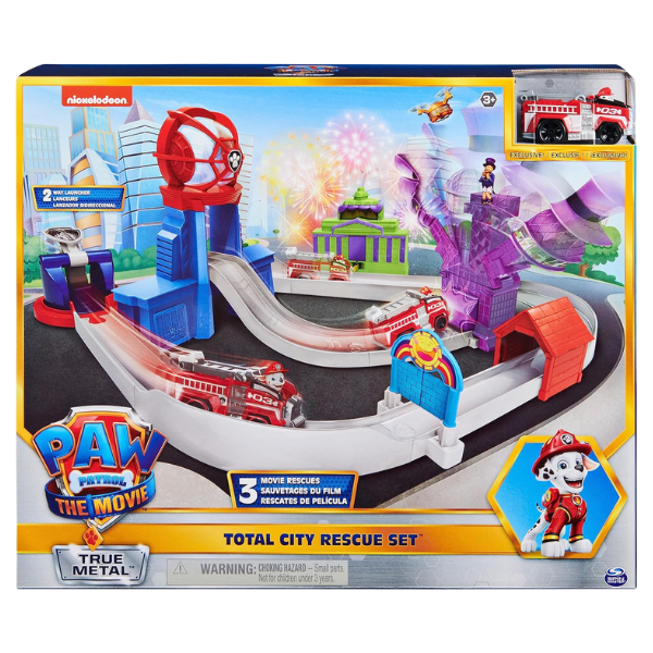 Paw Patrol, Set de joc „Salvarea orașului cu Marshall” Paw Patrol, Set de joc „Salvarea orașului cu Marshall”