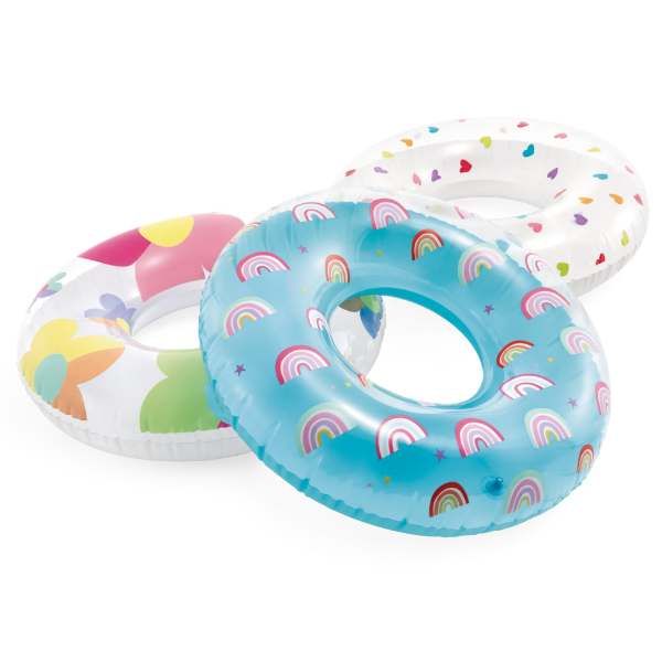 INTEX Cerc gonflabil “Magie fermecată” D 81 cm, până la 40 kg, 8+, 3 modele INTEX Cerc gonflabil “Magie fermecată” D 81 cm, până la 40 kg, 8+, 3 modele