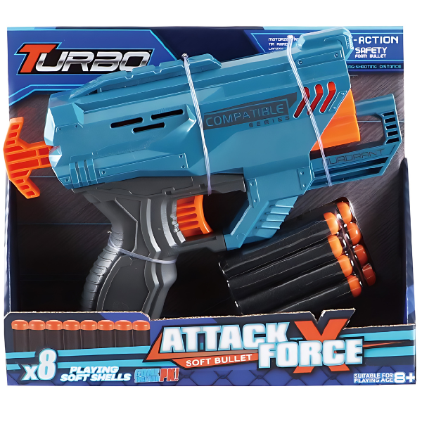 Blaster cu 8 gloanțe rotunde Blaster cu 8 gloanțe rotunde