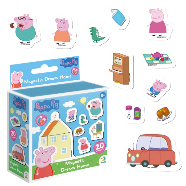 Joc magnetic „Casa de vis”, seria Peppa Pig, 20 elem. Joc magnetic „Casa de vis”, seria Peppa Pig, 20 elem.