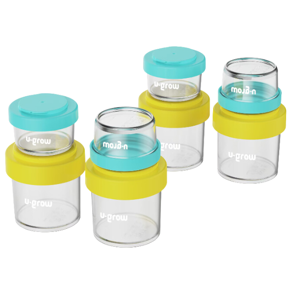 Set 8 recipiente cu capac pentru stocarea hranei copiilor, 4×80 ml + 4×220 ml Set 8 recipiente cu capac pentru stocarea hranei copiilor, 4×80 ml + 4×220 ml