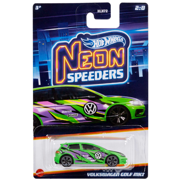 Hot Wheels Mașini neon de curse, în asortiment Hot Wheels Mașini neon de curse, în asortiment