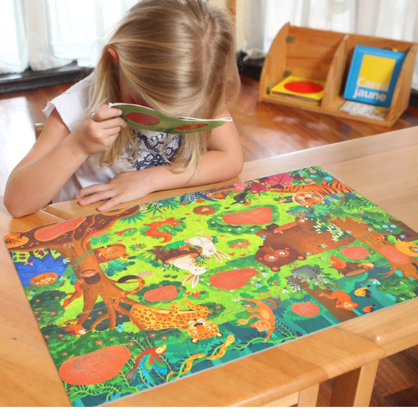Puzzle cu taine „Pădurea”, 35 elem. Puzzle cu taine „Pădurea”, 35 elem.