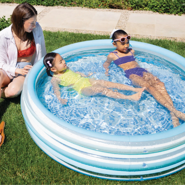 INTEX Надувной бассейн «Blue Bliss Splash Pool», 147 x 33 см, 330л, 2+ INTEX Надувной бассейн «Blue Bliss Splash Pool», 147 x 33 см, 330л, 2+