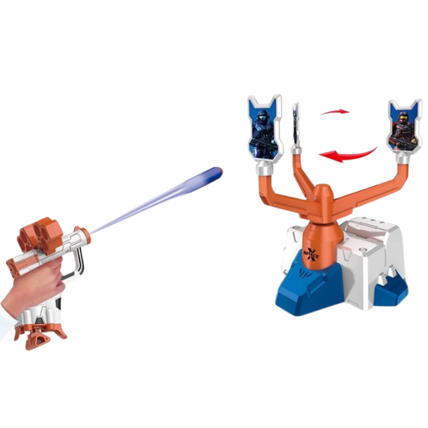 Set de joc: Țintire cu țintă rotativă Set de joc: Țintire cu țintă rotativă