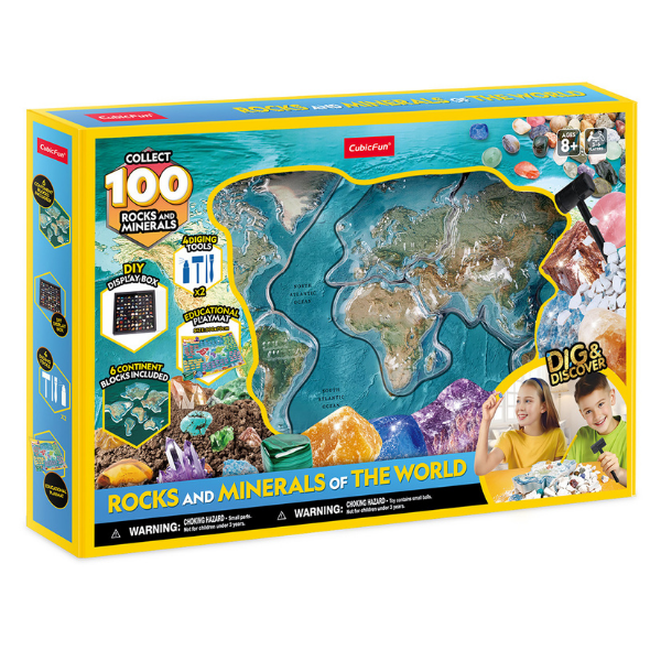 Set educativ „Roci și Minerale ale Lumii” Set educativ „Roci și Minerale ale Lumii”