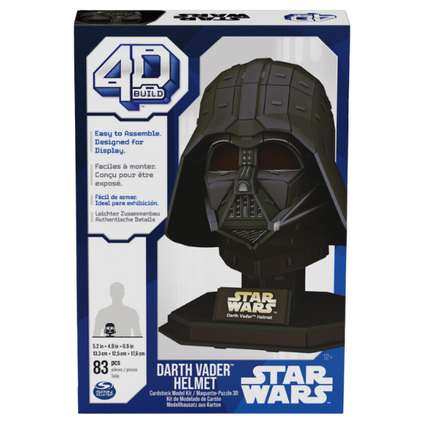 4D Пазл: Шлем Дарт Вейдера, серия «Star Wars», 83 эл. 4D Пазл: Шлем Дарт Вейдера, серия «Star Wars», 83 эл.
