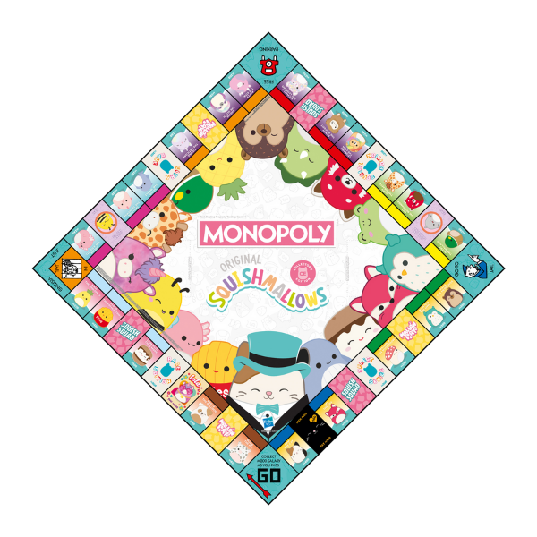 Настольная игра Monopoly «Squishmallows» (англ.) Настольная игра Monopoly «Squishmallows» (англ.)