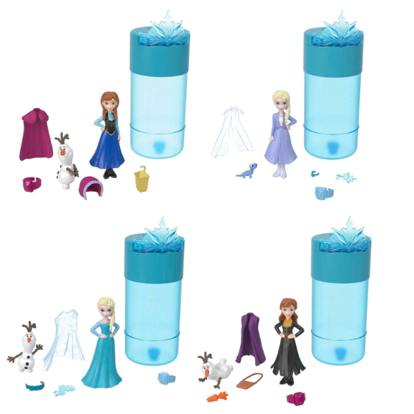 Snow Color Reveal Набор-сюрприз Disney Frozen, 4 модели Snow Color Reveal Набор-сюрприз Disney Frozen, 4 модели
