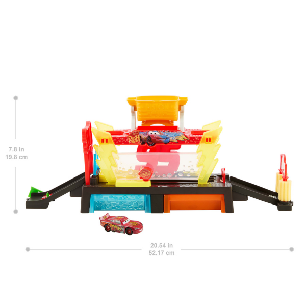 Set de joacă „Spălătorie auto” cu Fulger McQueen Set de joacă „Spălătorie auto” cu Fulger McQueen